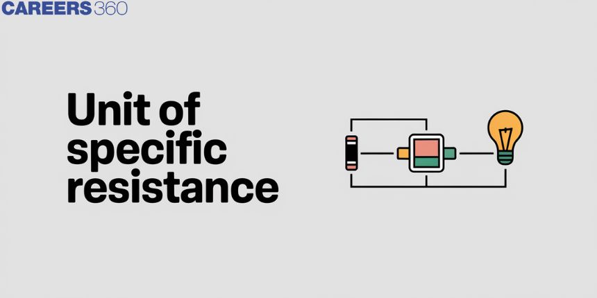 Unit of Specific Resistance - Definition, Resistance Vs Electrical Resistance, FAQs